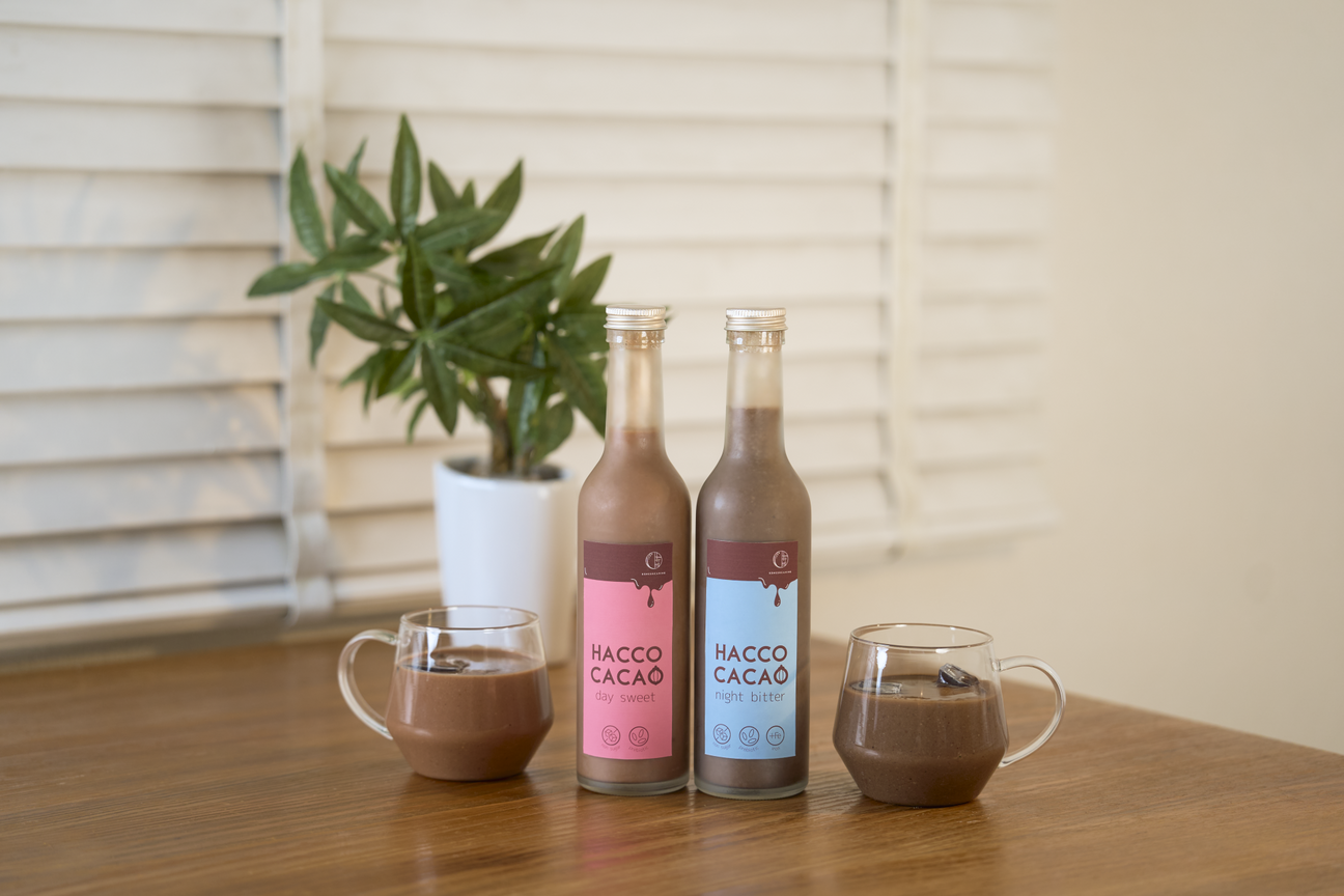 発酵の日(8/5)に発酵カカオドリンク「HACCO CACAO」を新発売！こめどりーみんぐオリジナル商品で、商品の卸販売や新商品開発も承ります！
