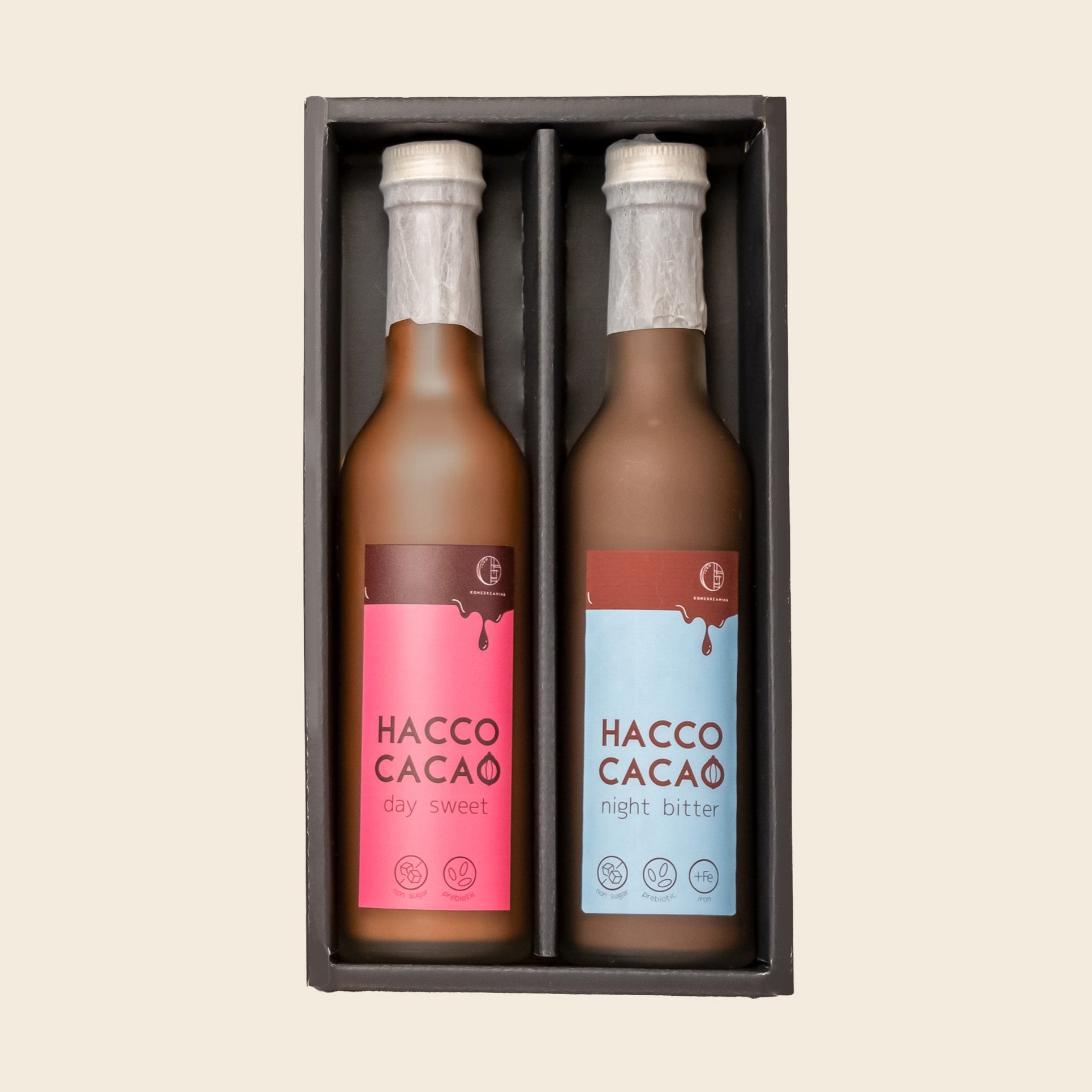 ギフト用】HACCO CACAO day sweet & night bitter 2種セット 箱入り